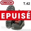 Bottes en cuir OREGON WAIPOUA® pour tronçonneuse. T42