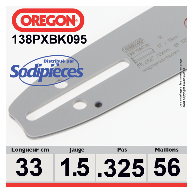 Guide 138PXBK095 OREGON Amateur DB Guard K095.