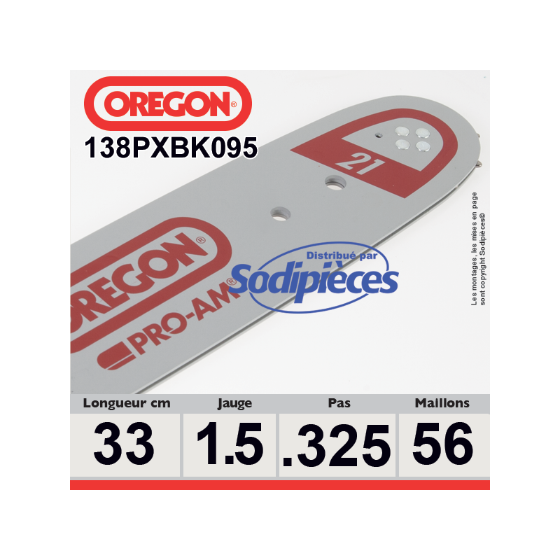 Guide 138PXBK095 OREGON Amateur DB Guard K095.