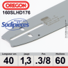 Guide 160SLHD176 OREGON Pro-Lite D176. 40 cm