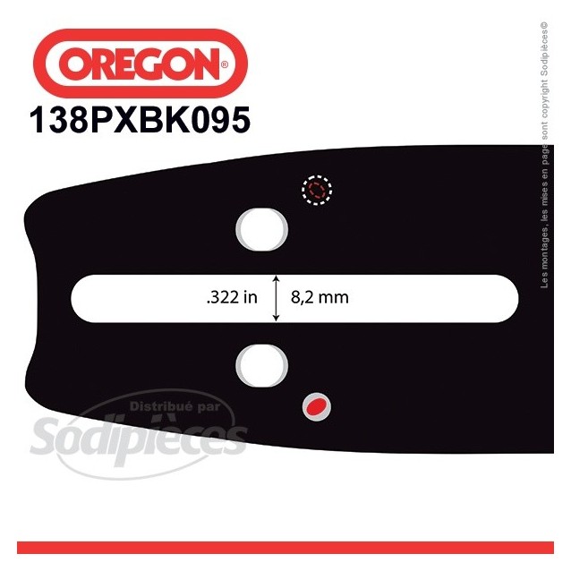 Guide 138PXBK095 OREGON Amateur DB Guard K095.