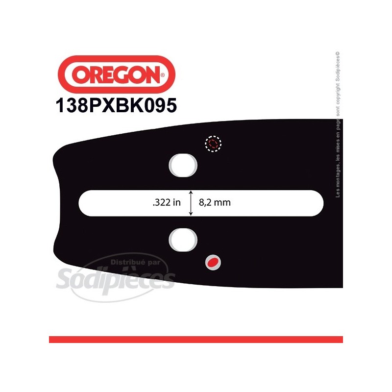 Guide 138PXBK095 OREGON Amateur DB Guard K095.