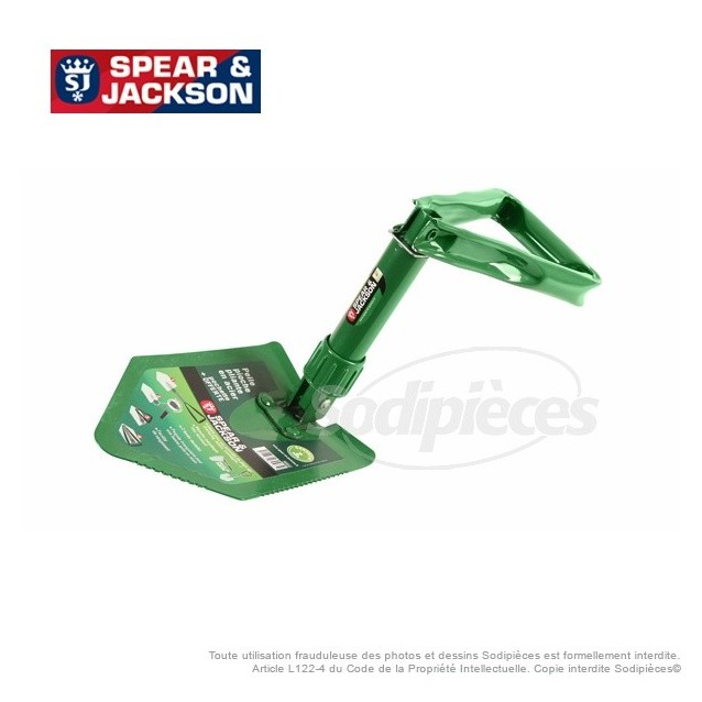 Pelle US pliante tout métal Spear and Jackson