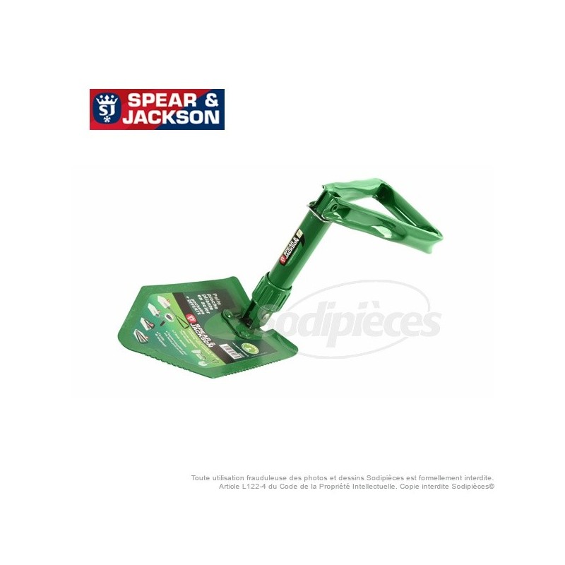 Pelle US pliante tout métal Spear and Jackson