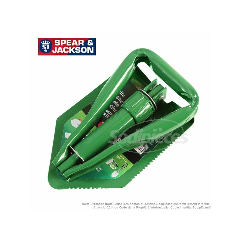 Pelle US pliante tout métal Spear and Jackson