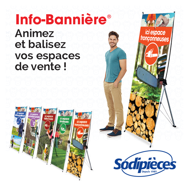 Info-Bannière® Tronconneuse