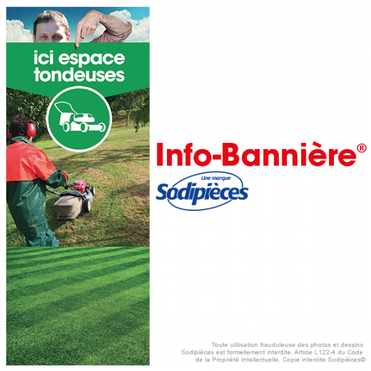 Info-Bannière® Tronconneuse