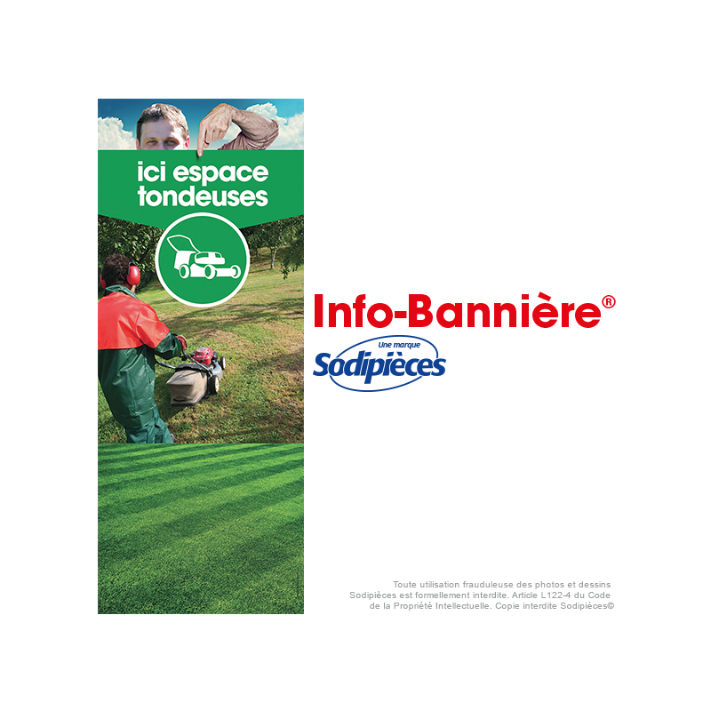 Info-Bannière® Tronconneuse