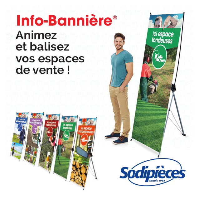 Info-Bannière® Tronconneuse