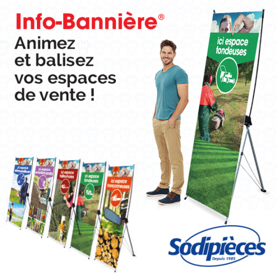 Info-Bannière® Tronconneuse