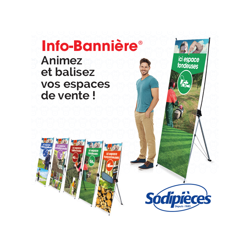 Info-Bannière® Tronconneuse