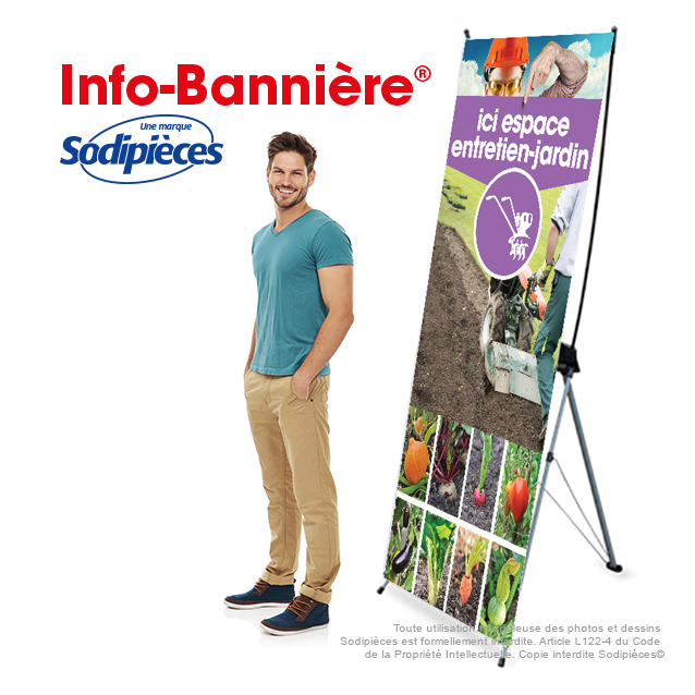 Info-Bannière® Tronconneuse