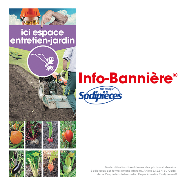 Info-Bannière® Tronconneuse