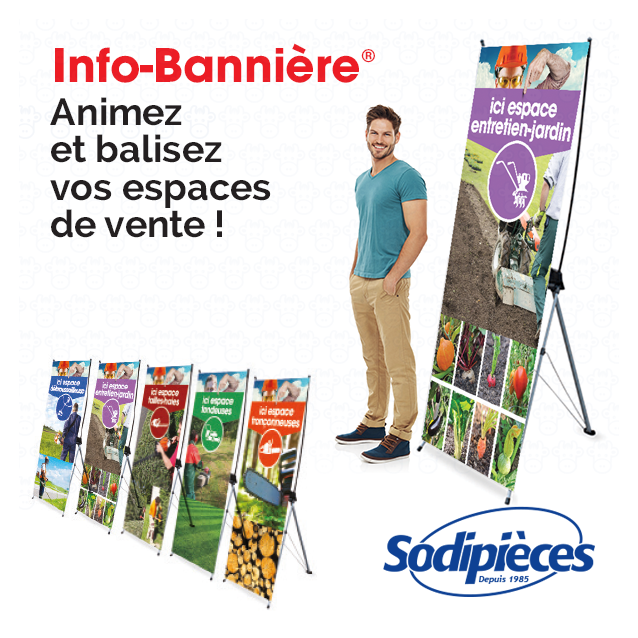 Info-Bannière® Tronconneuse