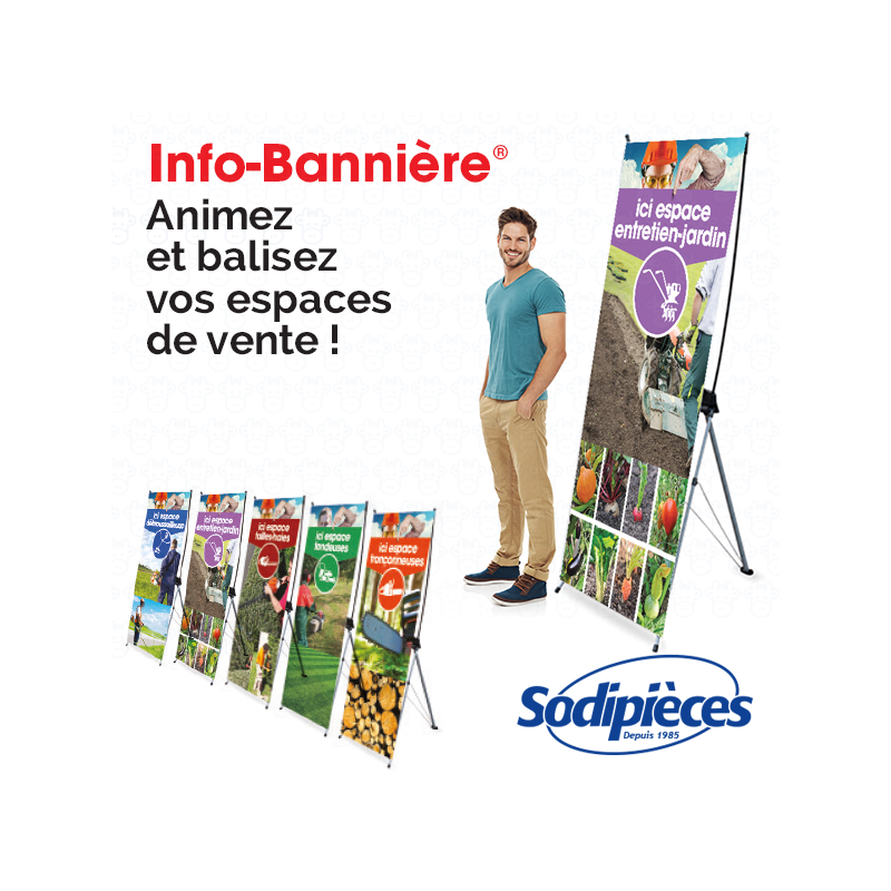 Info-Bannière® Tronconneuse
