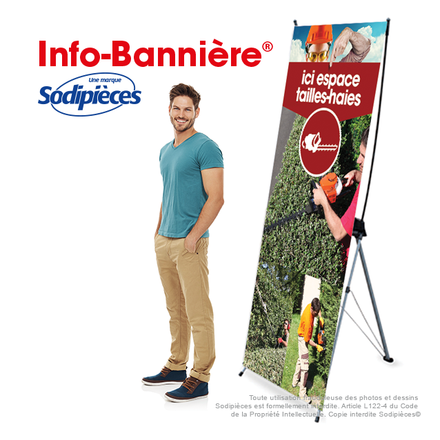 Info-Bannière® Tronconneuse