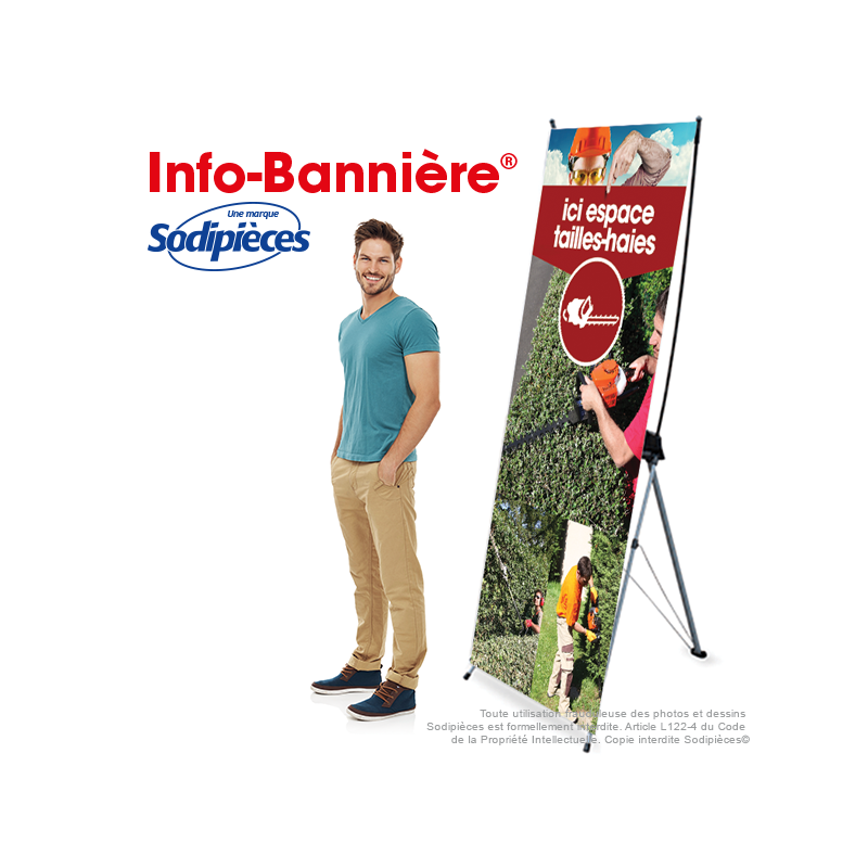 Info-Bannière® Tronconneuse