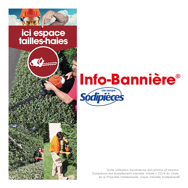 Info-Bannière® Tronconneuse
