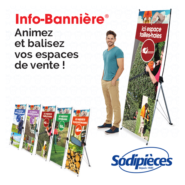 Info-Bannière® Tronconneuse