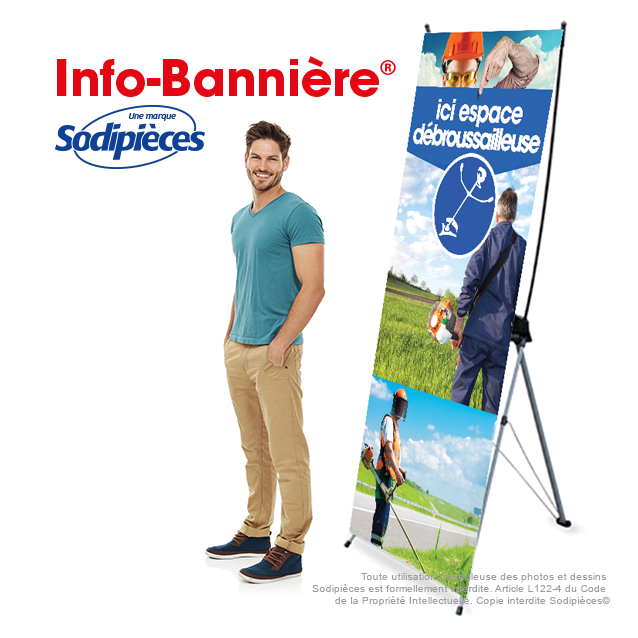 Info-Bannière® Tronconneuse