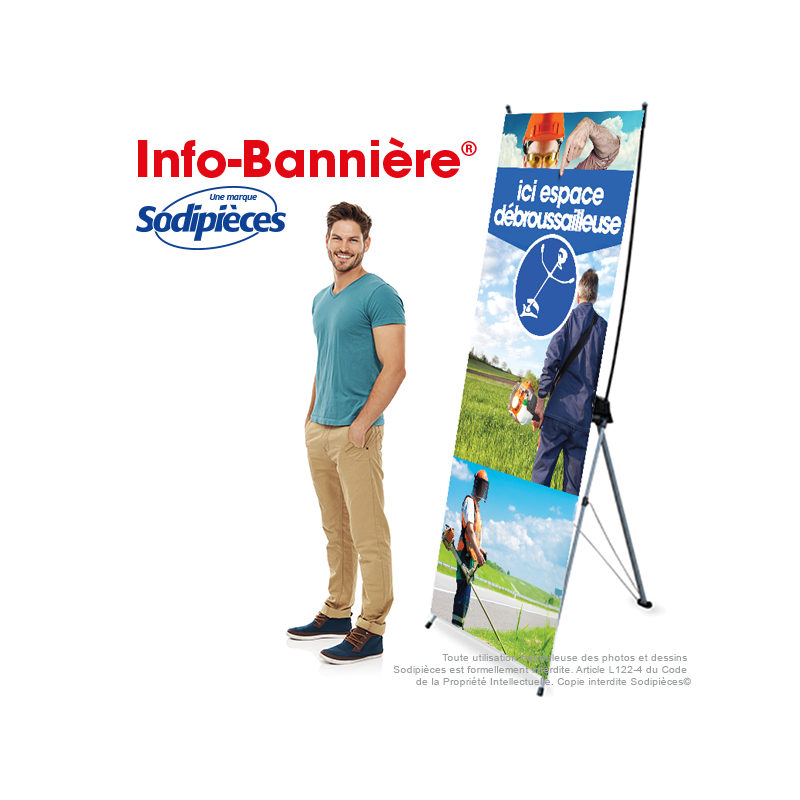 Info-Bannière® Tronconneuse