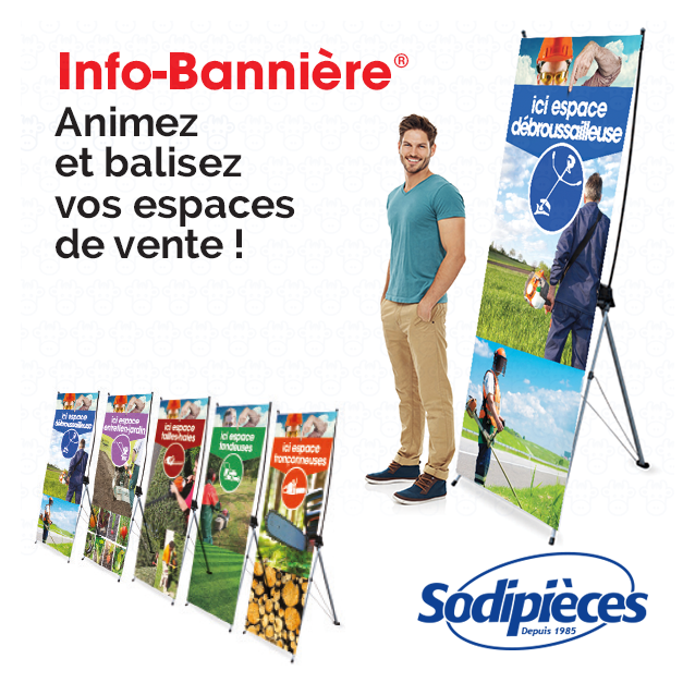 Info-Bannière® Tronconneuse