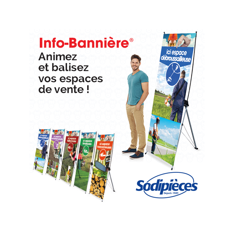 Info-Bannière® Tronconneuse