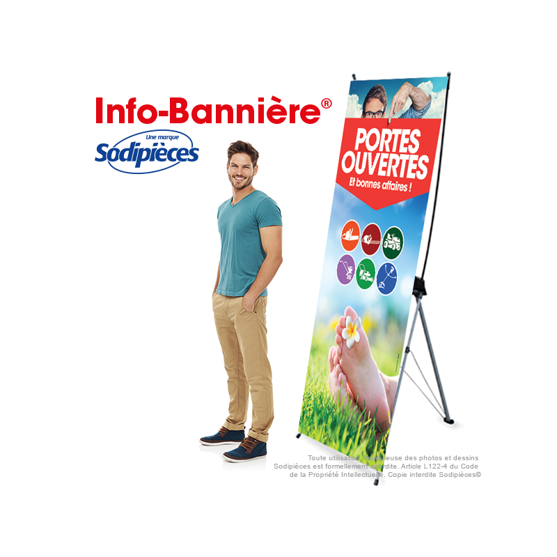 Info-Bannière® Tronconneuse