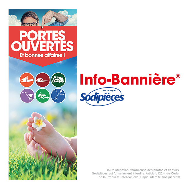 Info-Bannière® Tronconneuse