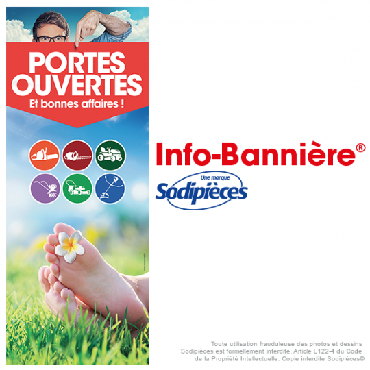 Info-Bannière® Tronconneuse