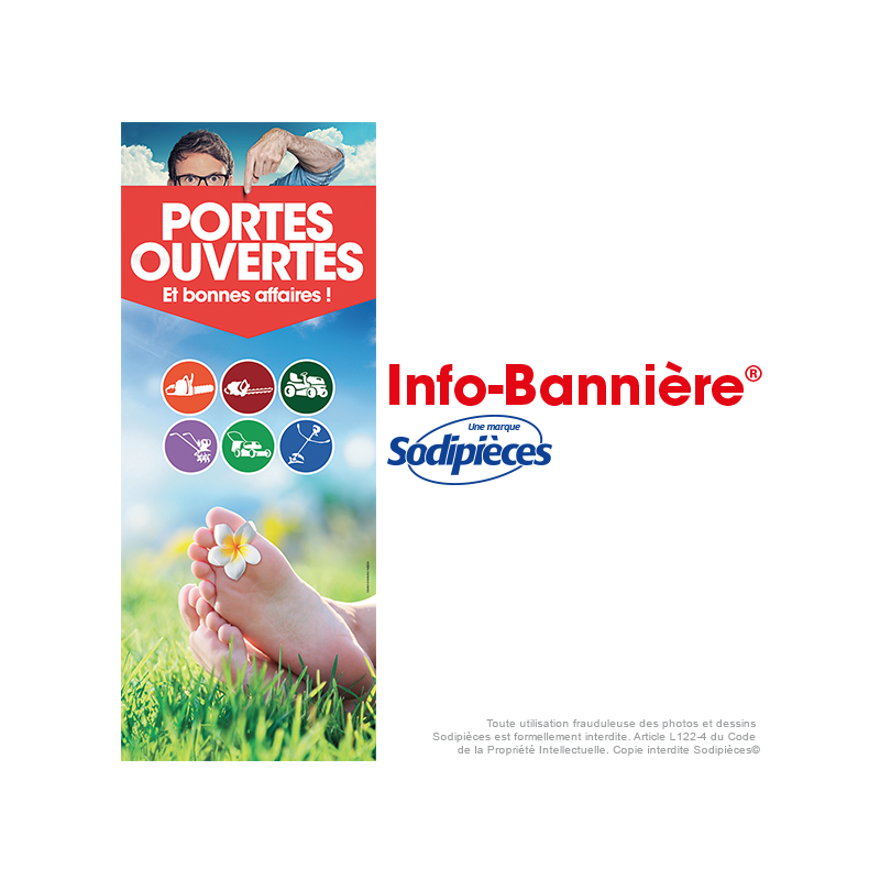 Info-Bannière® Tronconneuse