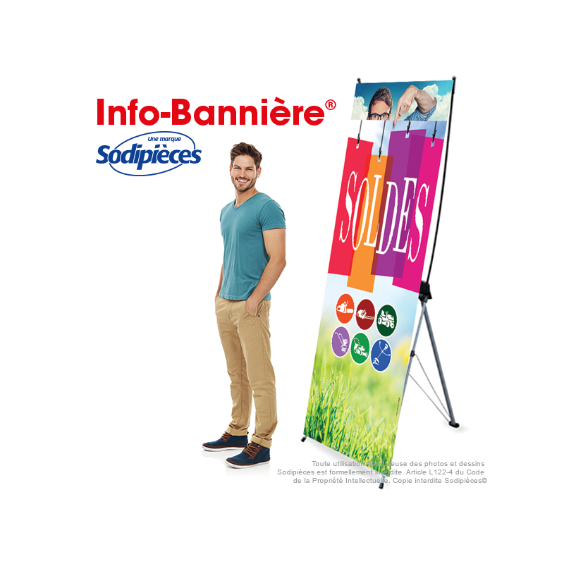 Info-Bannière® Tronconneuse