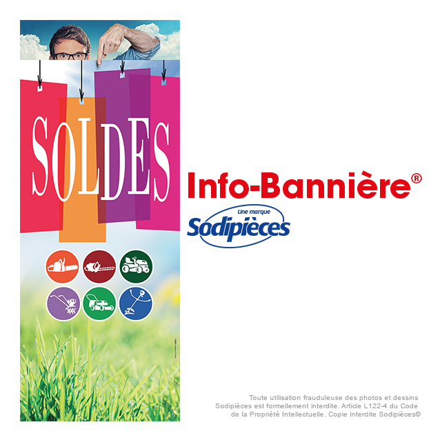 Info-Bannière® Tronconneuse