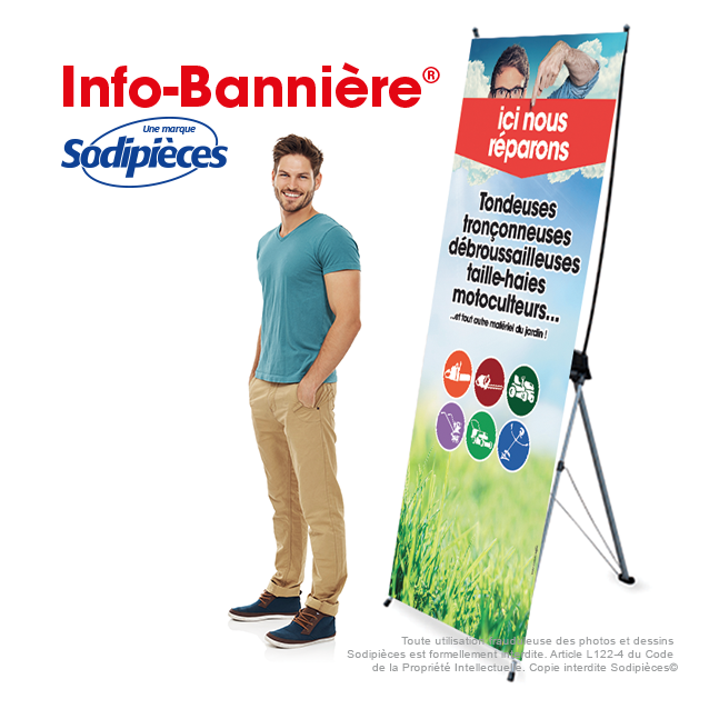 Info-Bannière® Tronconneuse