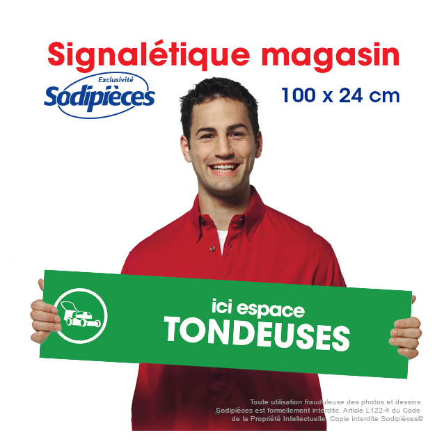 Balisage rayon Débroussailleuse