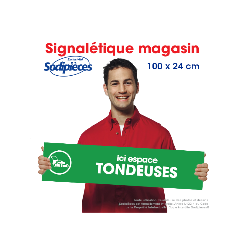 Balisage rayon Débroussailleuse