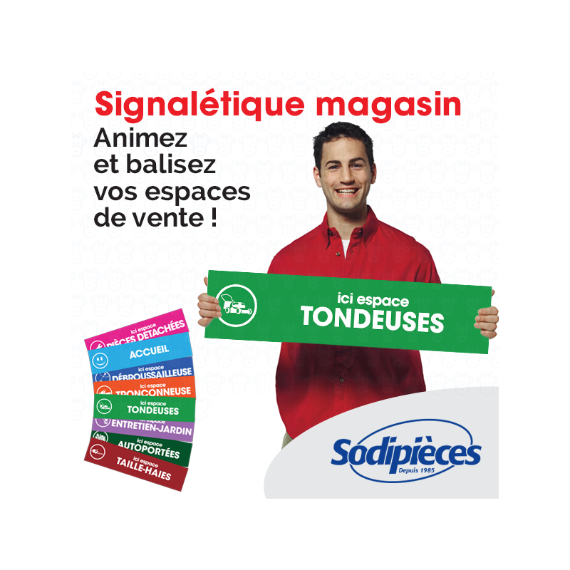 Balisage rayon Débroussailleuse