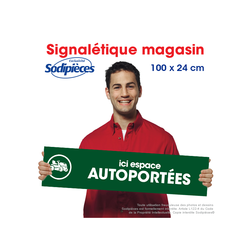 Balisage rayon Autoportée