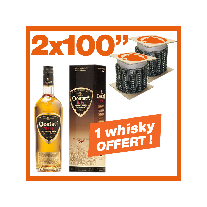2 Chaînes KERWOOD 100". 1 bouteille de Whisky ! 