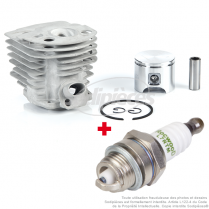 Kit cylindre + bougie pour Husqvarna 55