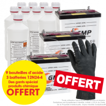 Kit batteries 12N24-4