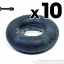 10 chambres à air 15 x 600 x 6 valve droite