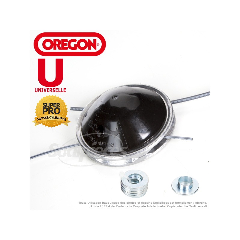 Tête débroussailleuse alu 2 fils Oregon Jet-Fit