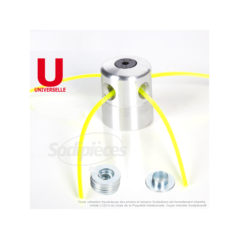 Tête débroussailleuse à brin universelle 2 fils Speed