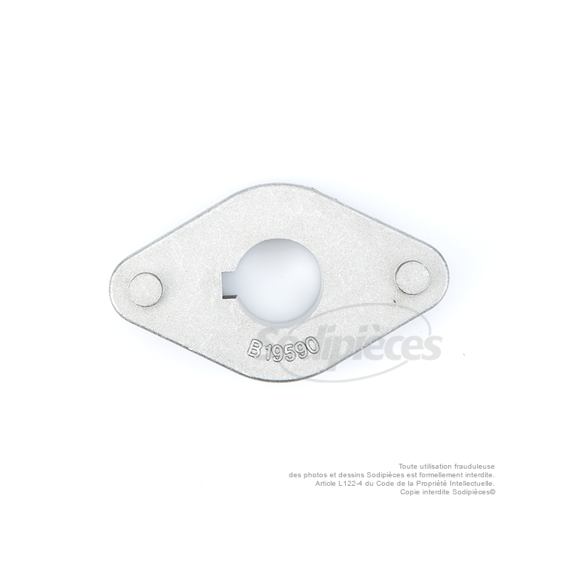 Support de lame pour Husqvarna modèles 850 et 970.N° origine 506534101