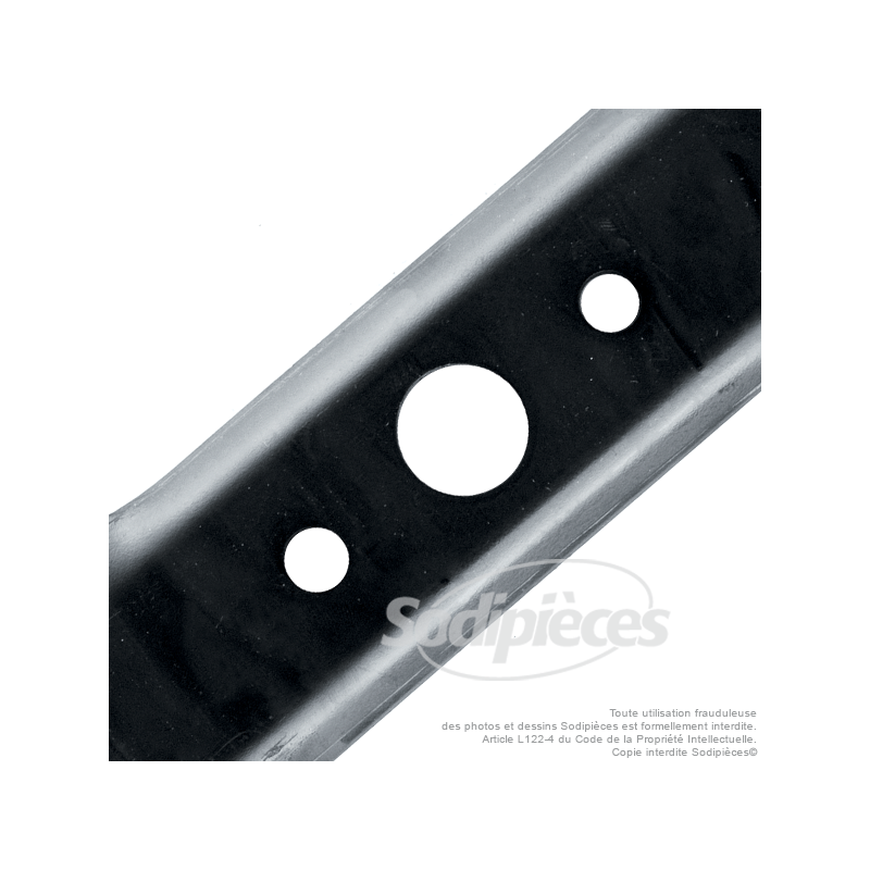 Lame tondeuse 53 cm. Al. 10 mm. Pour Snapper