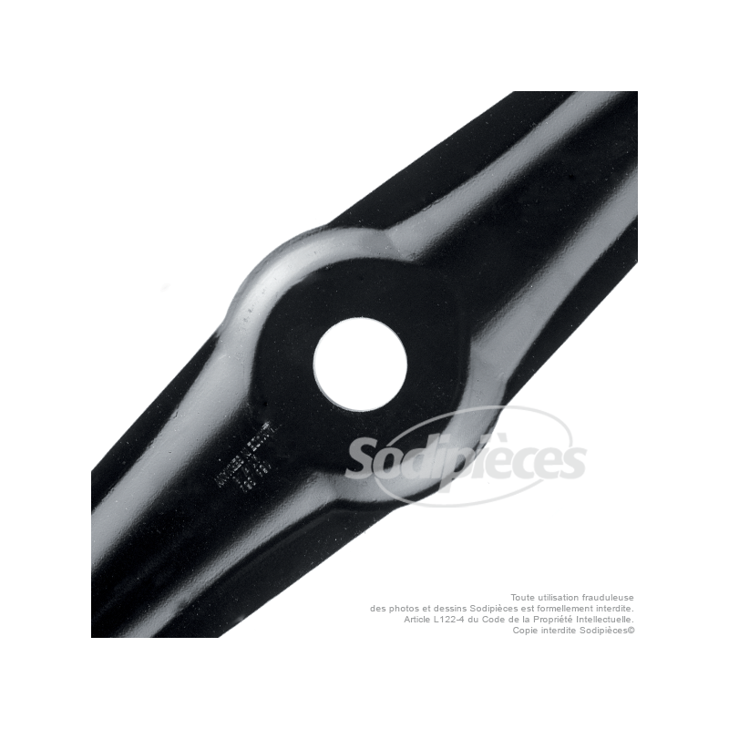 lame tondeuse 53.5 cm. Al. 32 mm. Pour John Deere