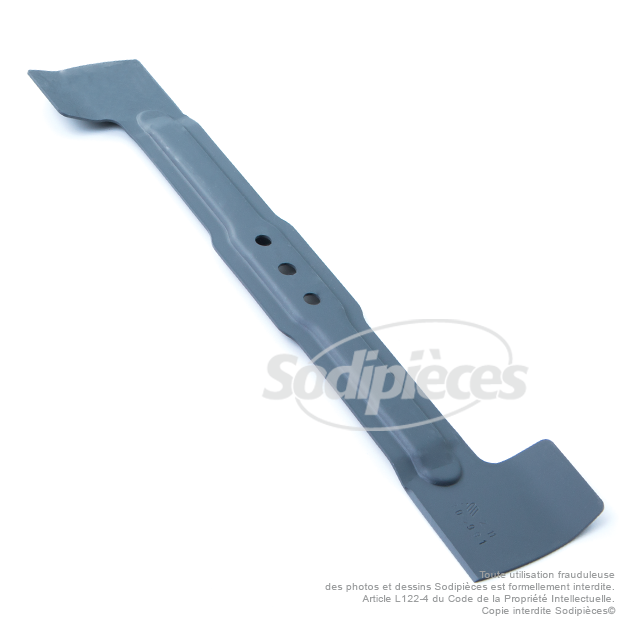 Lame tondeuse 43 cm. Al. 10 mm. Pour Bosch Lame tondeuse 43 cm. Al. 10 mm. Pour Bosch