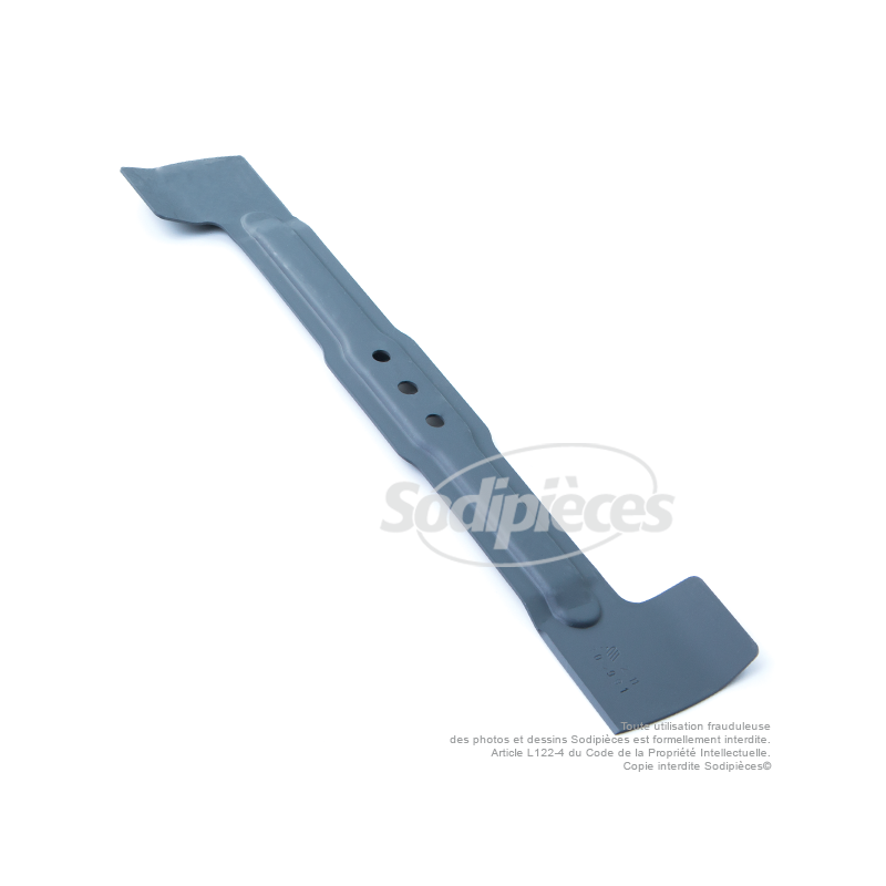 Lame tondeuse 43 cm. Al. 10 mm. Pour Bosch