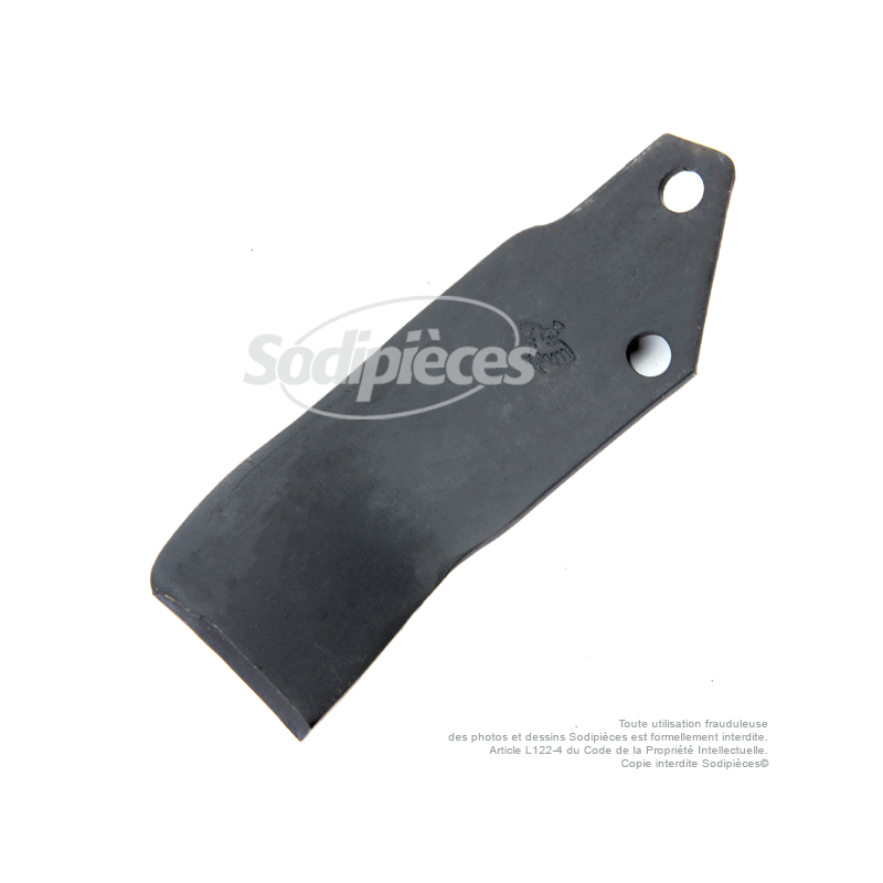 Couteaux de fraise gauche et droit.  Pour BCS N° 705 paterno